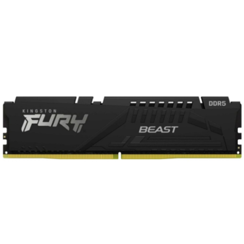 Фото  Kingston DDR5 DIMM 8GB 5600MT/s CL36 FURY Beast Black EXPO KF556C36BBE-8