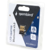 Фото  Gembird Адаптер Bluetooth, ультратонкий корпус, v.5.0, 20 метров, USB (BTD-MINI5-2)
