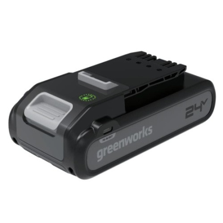 Greenworks G24B4+ Аккумулятор  24V  4Ач  с двумя USB-C разъемами  [2940407]