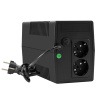Фото  Exegate EX299473RUS ИБП ExeGate Power NB-450.LED.AVR.2SH (450VA/270W, LED, AVR, 2*Schuko, батарея 12V 4.5Ah, Black)