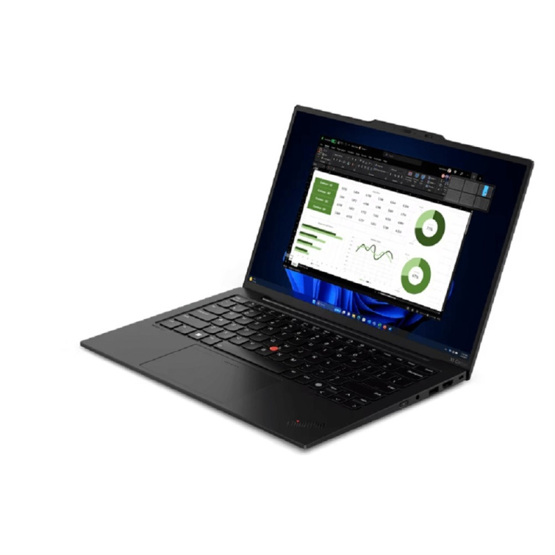 Фото  Lenovo ThinkPad X1 Carbon G12 [21KCA025CD_PRO] (КЛАВ.РУС.ГРАВ.) Black 14" {2.8K (2880x1800) OLED 400nits Ultra 7 155H/32GB/1TB SSD/LTE/W11Pro}