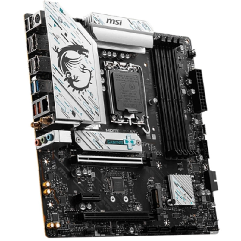 Фото  Материнская плата MSI B760M GAMING PLUS WIFI, LGA 1700, Intel B760, mATX, Ret
