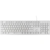 Клавиатура Oklick 500M белый USB slim Multimedia  [1061586]