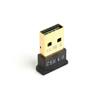 Фото  Gembird Адаптер Bluetooth, ультратонкий корпус, v.4.0, 50 метров, до 24 Мбит/сек, USB (BTD-MINI5)