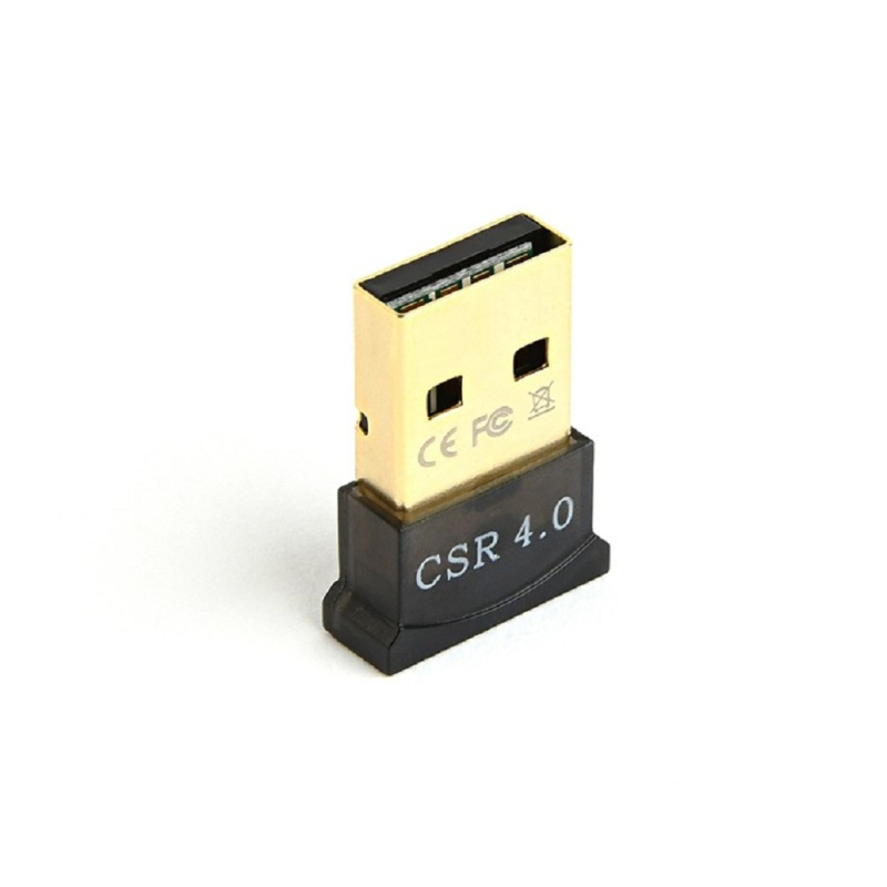 Фото  Gembird Адаптер Bluetooth, ультратонкий корпус, v.4.0, 50 метров, до 24 Мбит/сек, USB (BTD-MINI5)