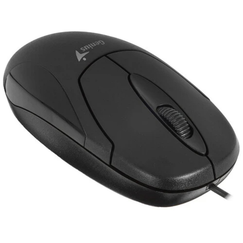 Фото  Genius Мышь XScroll V3 black { USB, G5 optical 1000dpi, подходит под обе руки } [31010233100/31010021400]