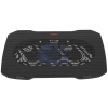 Фото  BURO Подставка для ноутбука 15.6"357x265x33mm 1xUSB 1x 140mmFAN 345г металлическая сетка/пластик черный (BU-LCP156-B114)