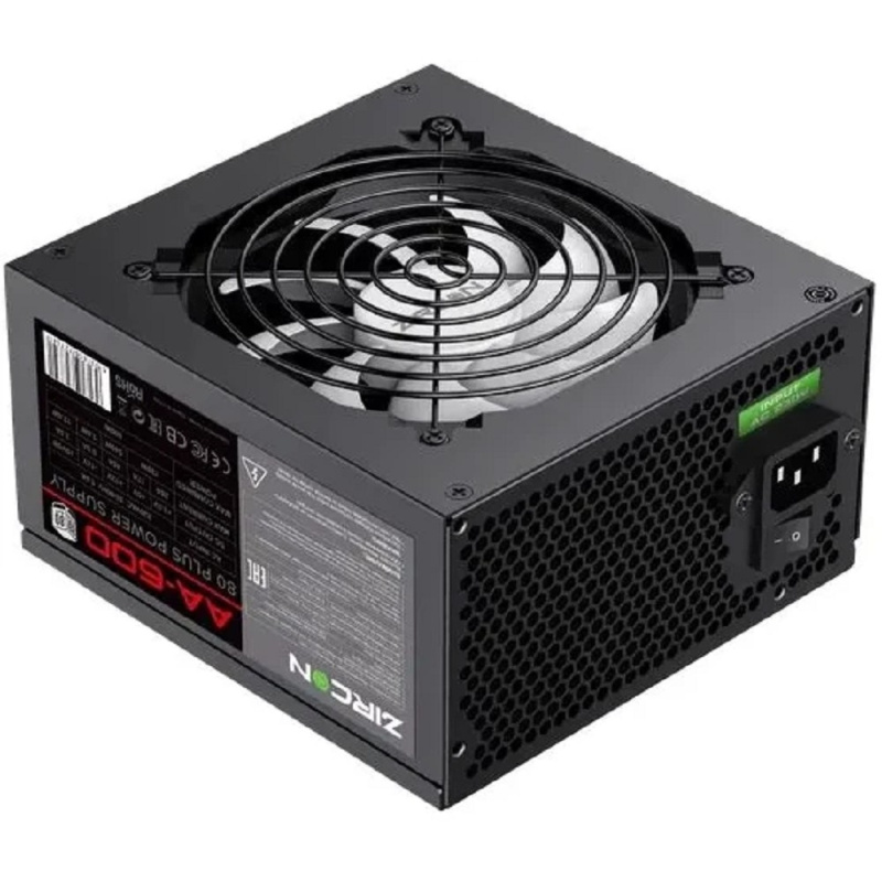 Фото  ZIRCON Блок питания ATX 600W AA-600