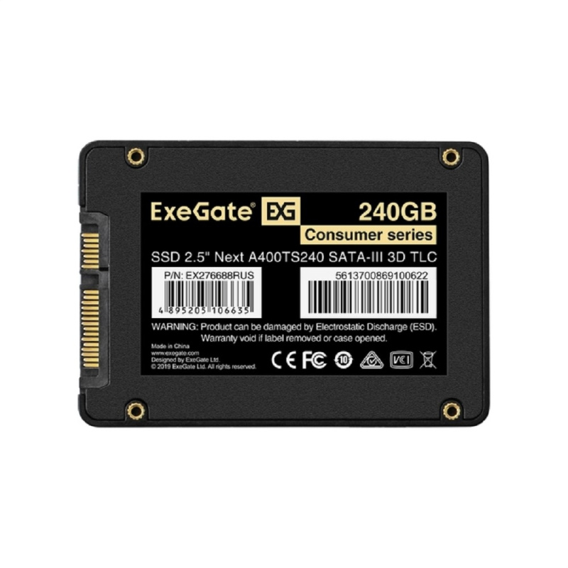 Фото  ExeGate SSD 240GB Next Series EX276688RUS {SATA3.0}