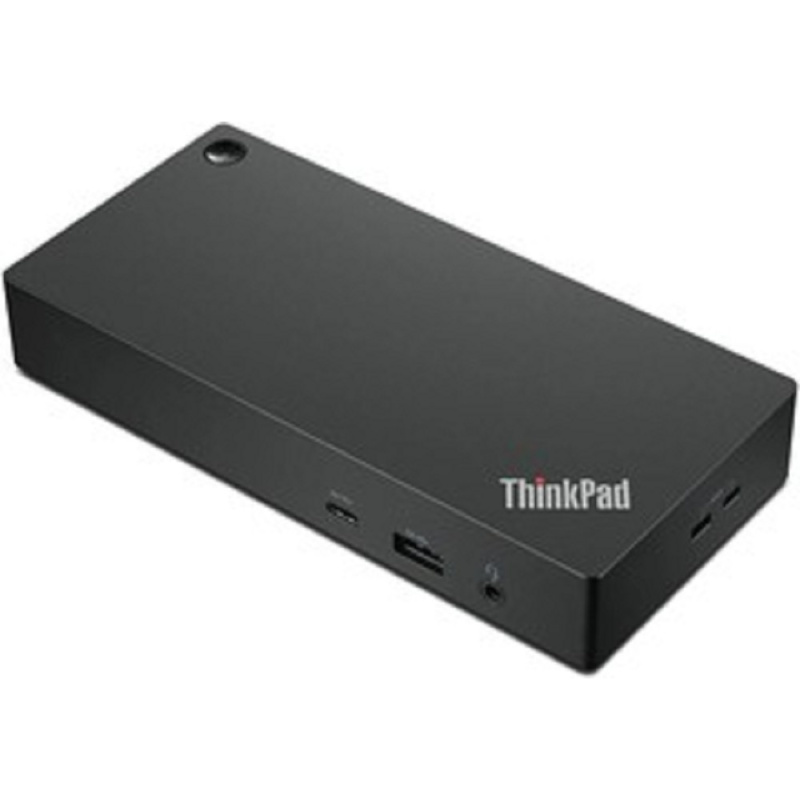Фото  Lenovo [40AY0090CN] ThinkPad Universal USB-C Dock  2x DP 1.4, 1x HDMI 2.0, 3x USB 3.1, 2x USB 2.0, 1x USB-C, 1x RJ-45, 1x Combo Audio Jack 3.5mm pi.