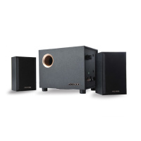 Фото  Microlab M-105BT {10 Вт RMS, Распределение мощности 2,5 Вт х 2 +5 W, Частотная характеристика 40-20 кГц, Соотношение сигнал/шум 70 дБ}