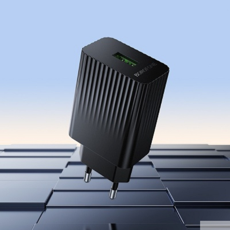 Фото  BOROFONE BAS72A/ Сетевое ЗУ/ QC 3.0/ 1 USB/ Выход: 18W/ черный