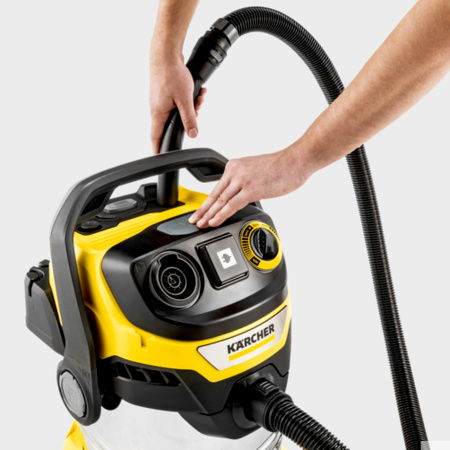 Фото  Строительный пылесос Karcher WD 6 P S V-30/6/22/T,  желтый [1.628-360.0]