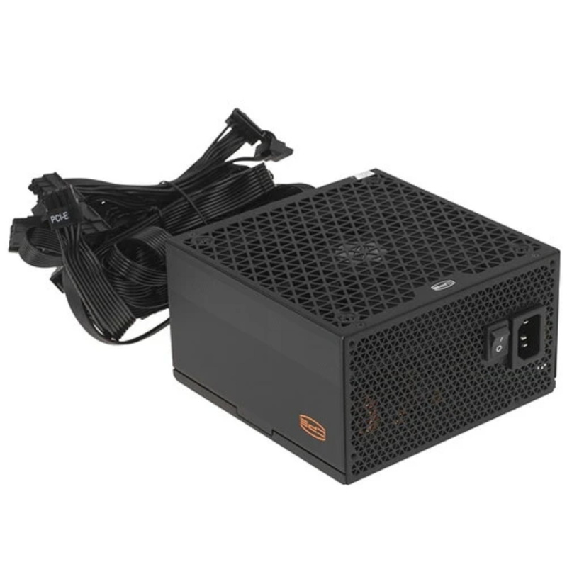 Фото  PCCooler, 1000W 80+ Bronze (ATX, ATX 3.1, PCIe 5.1, Non-modular, 1x24(20+4)pin 550mm, 2xCPU 8(4+4)pin 650mm, 2xPCIe*2 8(6+2)pin 500+150mm, 1x12V(2x6) 