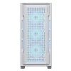 Фото  Cougar Корпус Uniface X RGB V2 White, 4x140mm ARGB PWM Fan, ARGB PWM Fan Hub, без БП, E-ATX