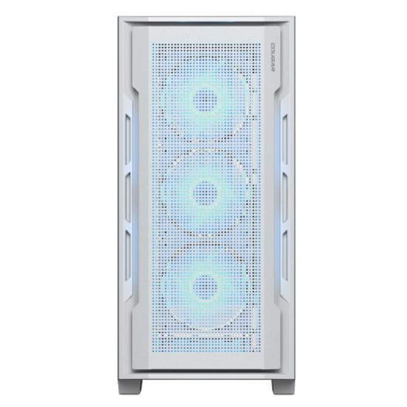 Фото  Cougar Корпус Uniface X RGB V2 White, 4x140mm ARGB PWM Fan, ARGB PWM Fan Hub, без БП, E-ATX
