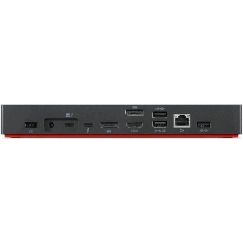 Фото  Lenovo [40B00135EU] ThinkPad Universal Thunderbolt 4 Dock USB-C Dock (2x DP, 1x HDMI, 4x USB A 3.1 Gen 1, 1x USB Type-C, 1x RJ-45, 1x Combo Audio Jack