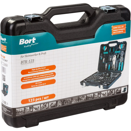Фото  Bort BTK-123 Набор ручного инструмента [91272867]