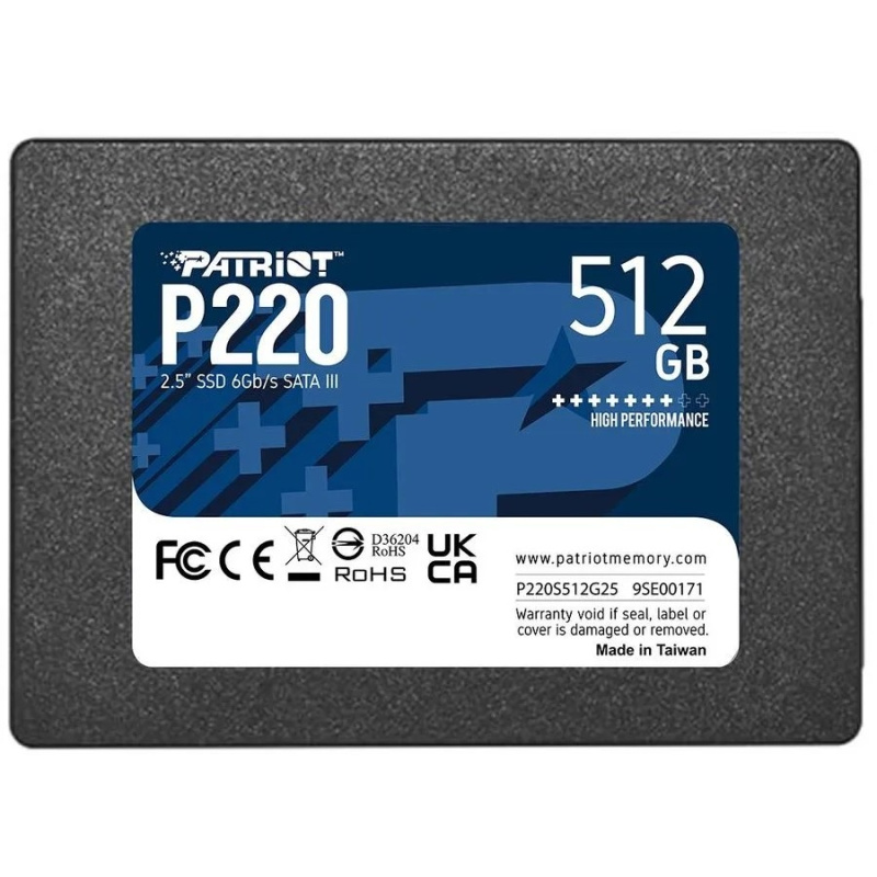 Patriot SSD 512Gb P220 P220S512G25 {SATA 3.0}