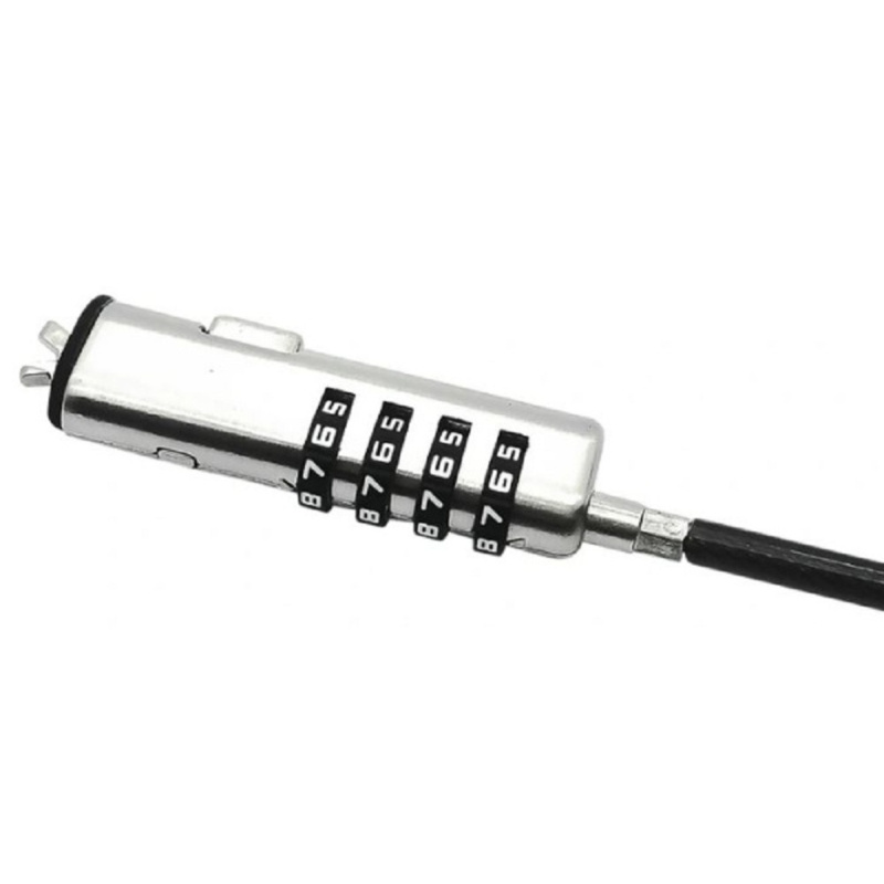 Фото  Notebook lock NCL-105 {замок для защиты  новых ноутбуков маленький порт Nano security slot,,1,8м. }
