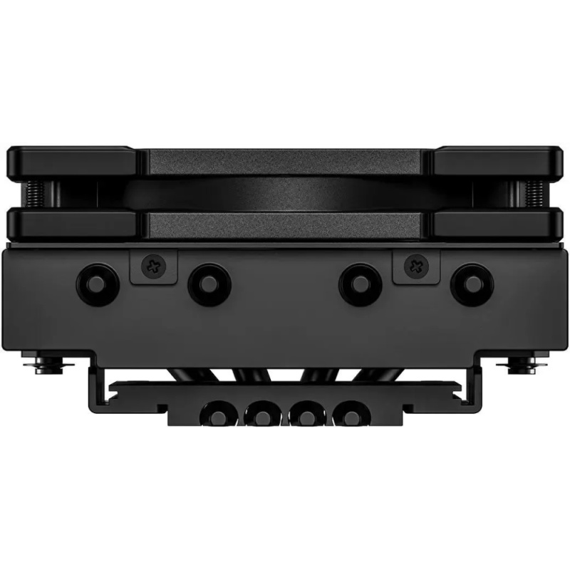 Фото  Cooler ID-Cooling IS-40-XT BLACK LGA1700/1200/115X/AM5/AM4 низкопрофильный высота 47mm (TDP 100W, PWM, 4 тепл.трубки прямого контакта, FAN 92mm, черны