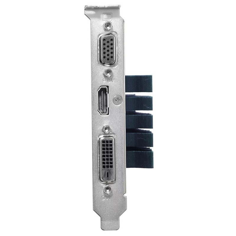 Фото  Видеокарта ASUS GeForce GT710 EVO 2GB GDDR5 64bit VGA/DVI/HDMI PASSIVE (GT710-SL-2GD5-BRK-EVO) RTL