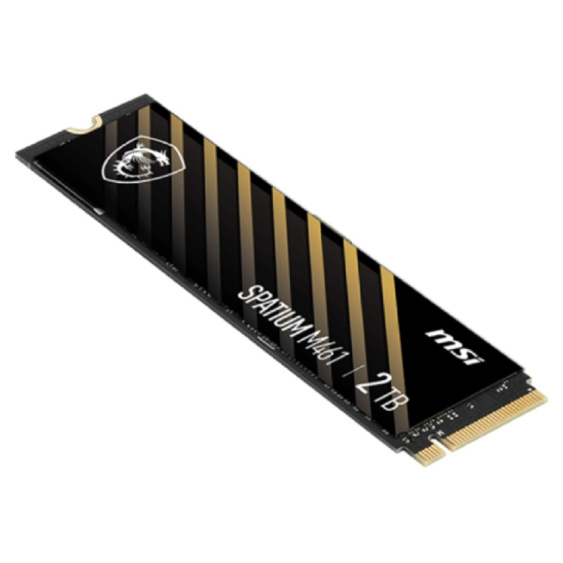 Фото  Твердотельный накопитель SSD MSI 2TB PCIe 4.0 NVMe M.2 SPATIUM M461 