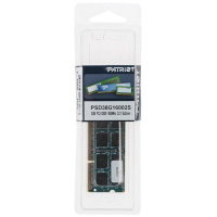 Фото  Patriot DDR3 SODIMM 8GB PSD38G16002S (PC3-12800, 1600MHz, 1.5V)