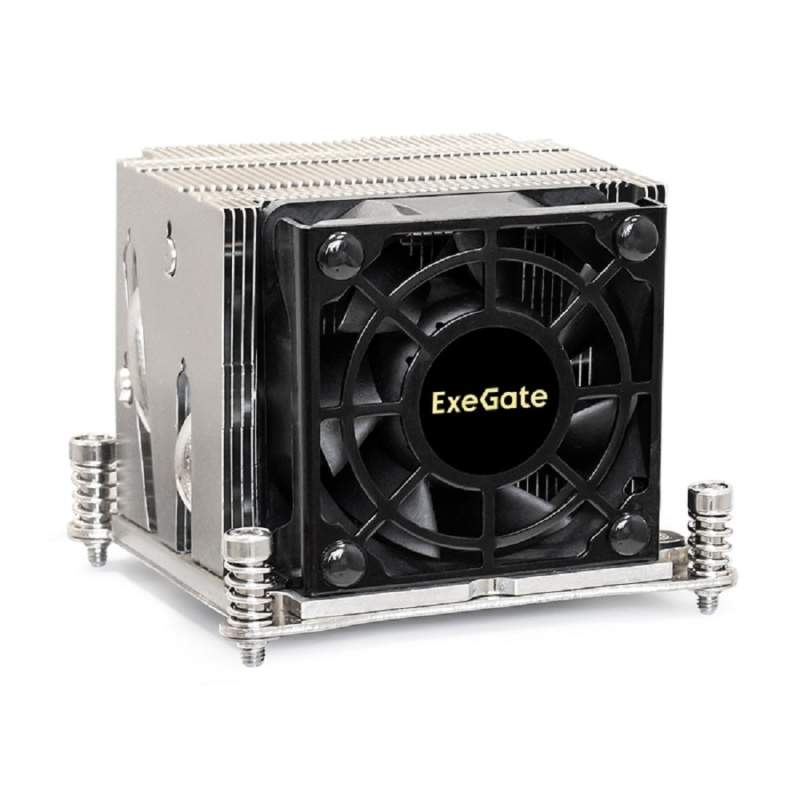 Exegate EX293443RUS Кулер ExeGate ESNK-P0048AP4.PWM.2U.2011.Cu (Al+Cu  2U  4 тепл. трубки  LGA2011 2