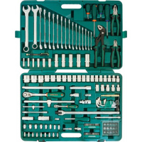 Фото  JONNESWAY S04H524142S Набор инструмента универсальный 1/4", 1/2"DR, 142 предмета