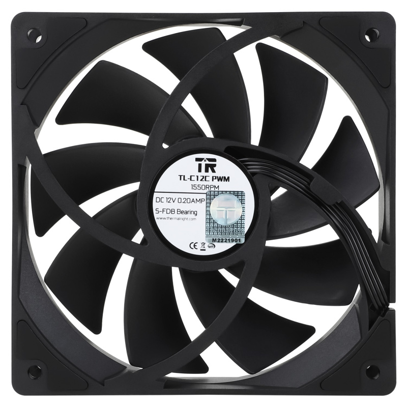 Фото  Thermalright Вентилятор TL-C12C / 120mm PWM / TRTLC12C