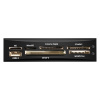 Фото  Exegate EX283581RUS Картридер USB2.0 ExeGate <CR-415> 3.5", мультиформатный: CF/SD/MMC/MS/MS Duo/MS pro/T flash, черный, металл