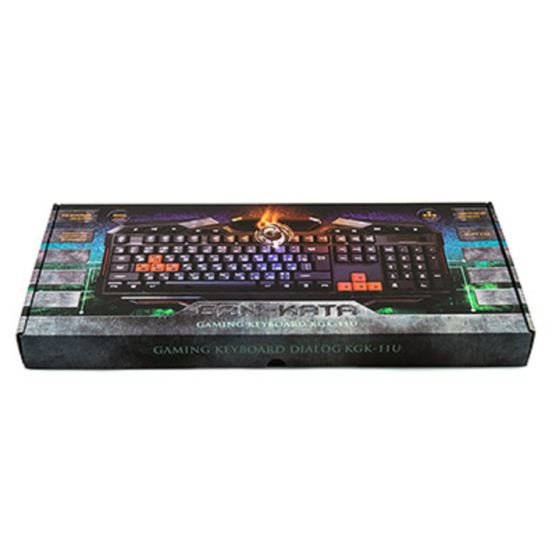 Фото  Dialog Gan-Kata Клавиатура игровая  KGK-11U Black USB