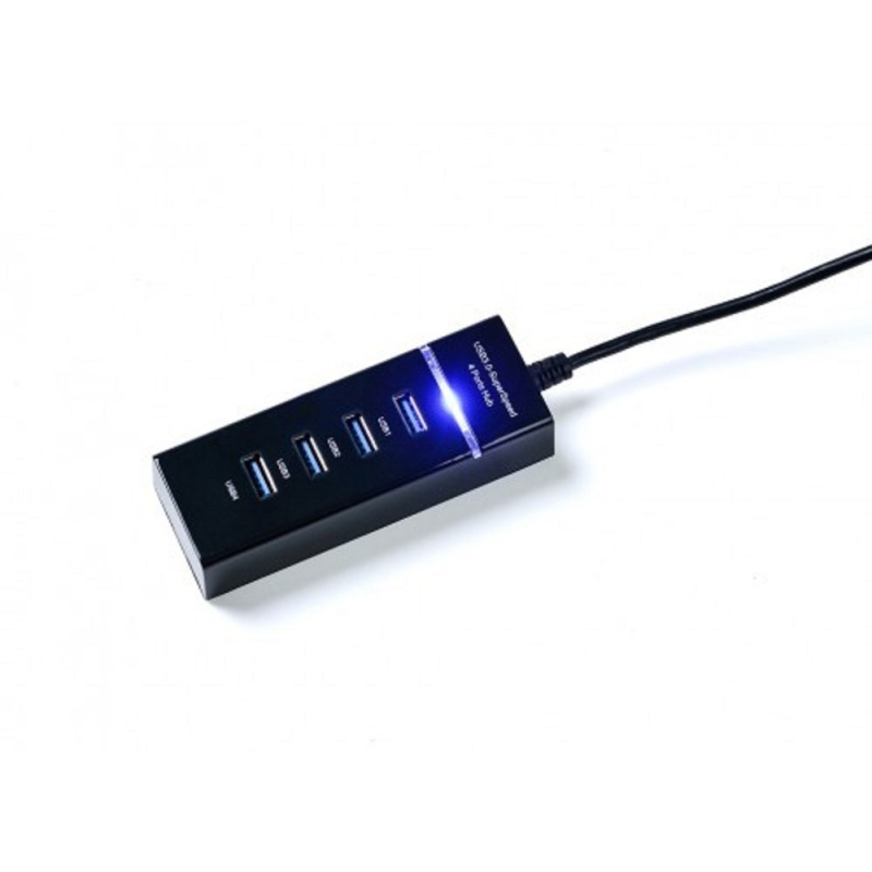 Фото  KS-is KS-728 USB хаб 1xUSB 3.0 3xUSB 2.0 F в USB 3.0 Type A M 1.2м