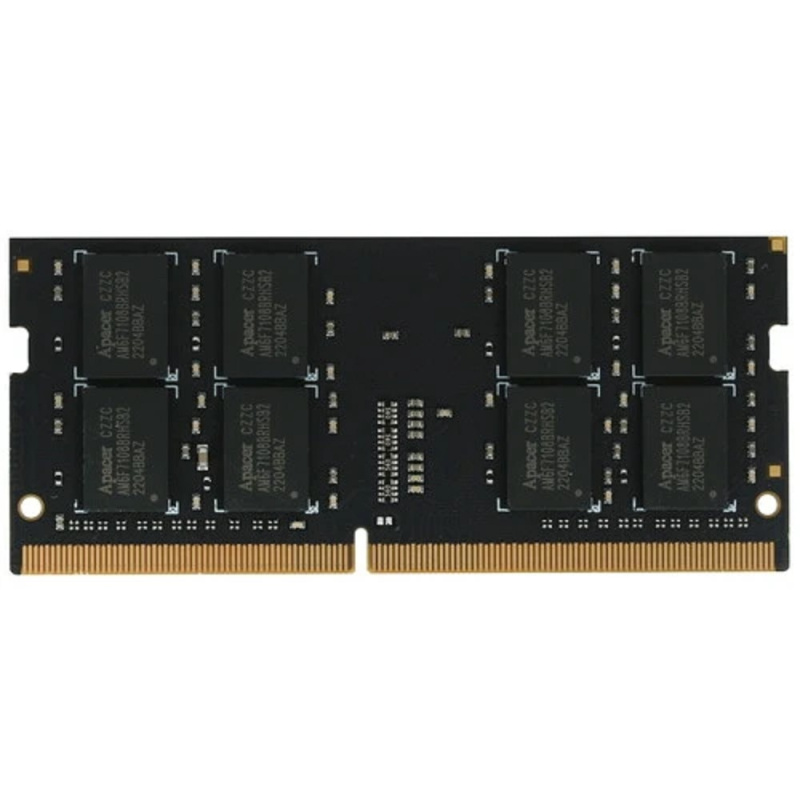 Фото  Apacer DDR4 16GB 3200MHz SO-DIMM (PC4-25600) CL22 1.2V ES.16G21.GSH 