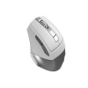 Фото  Мышь A4 Fstyler FB35 белый/серый оптическая (2000dpi) беспроводная BT/Radio USB (6but) {1379900}