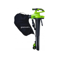 Фото  Greenworks GD40BVII Воздуходув-Садовый Пылесос аккумуляторный, 40V, бесщеточный, без АКБ и ЗУ [2406907]