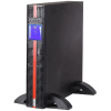 Фото  PowerCom Macan MRT-1500SE ИБП {Online, 1500VA / 1500W, Rack/Tower, IEC, LCD, Serial+USB, SNMPslot, подкл. доп. батарей} (1168817)