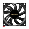 Фото  Exegate EX295233RUS Вентилятор 12В DC ExeGate ExtraSilent ES08015S2P (80x80x15 мм, Sleeve bearing (подшипник скольжения), 2pin, 1600RPM, 16,5dBA)