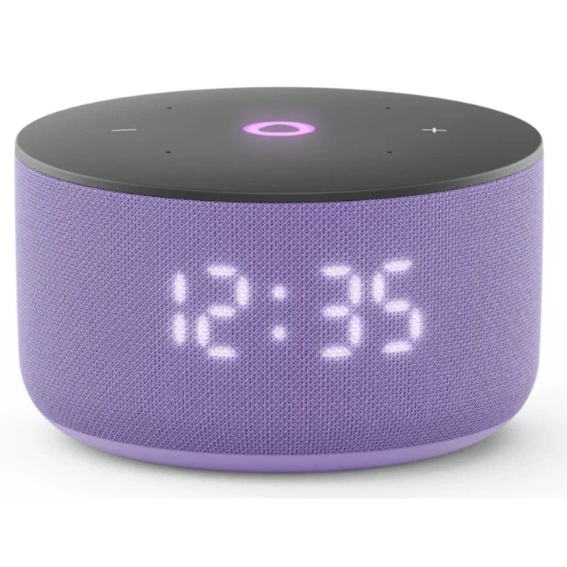 Фото  Яндекс Станция Мини 3 (с часами) Лиловый [YNDX-00027LIL] YNDX-00027LILB2BPR