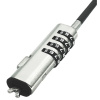 Фото  Notebook lock NCL-105 {замок для защиты  новых ноутбуков маленький порт Nano security slot,,1,8м. }