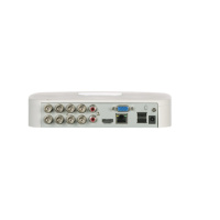 Фото  DAHUA DH-XVR4108C-I/T 8-канальный HDCVI-видеорегистратор c SMD HDCVI, AHD, TVI, IP, CVBS; IP-каналы: до 10 каналов, до 6Мп;  1 SATA III до 16Тбайт; ви