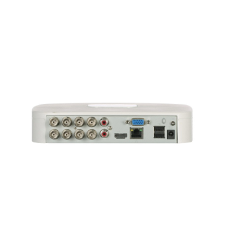 Фото  DAHUA DH-XVR4108C-I/T 8-канальный HDCVI-видеорегистратор c SMD HDCVI, AHD, TVI, IP, CVBS; IP-каналы: до 10 каналов, до 6Мп;  1 SATA III до 16Тбайт; ви