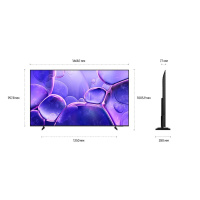 Фото  Samsung 75" UE75U8000HUXPY черный 4K Ultra HD 60Hz DVB-T2 DVB-C DVB-S2 USB WiFi Smart TV