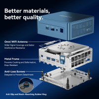 Фото  GEEKOM GMIT13U7356H-321-EU Мини ПК IT13, GMIT13U7356H-321-EU, Intel U7-356H 32GB+1TB, WIN11 Pro