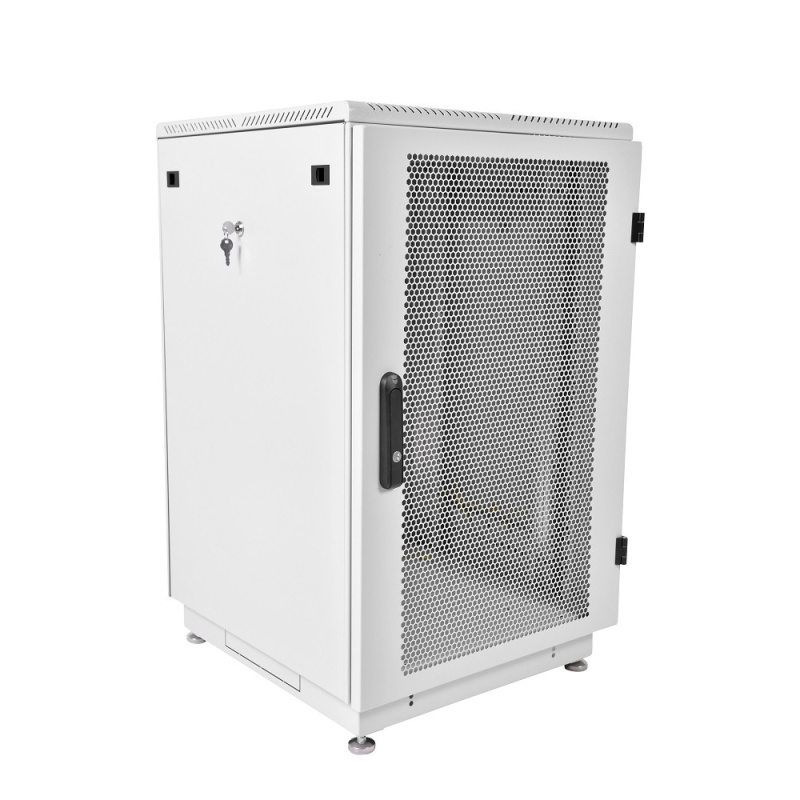 ЦМО Шкаф телекоммуникационный напольный 18U (600x800) дверь перфорированная (ШТК-М-18.6.8-4ААА) (2 к