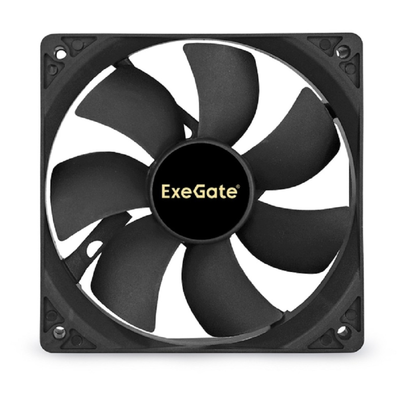 Фото  Exegate EX283391RUS Вентилятор ExeGate E12025B4P-PWM, 120x120x25 мм, двойной шарикоподшипник, 4pin, PWM, 22dBA