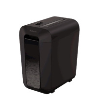 Фото  Fellowes Шредер PowerShred LX65 FS-44007(01), черный {DIN P-4,  4х37мм, 8 лст., 17 лтр.,  уничт.: скрепки,скобы,карты}
