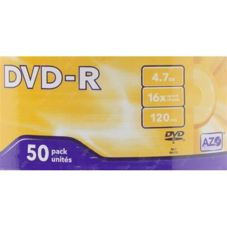 Фото  Verbatim  Диски DVD-R  4.7Gb 16-х, 50шт. Shrink (43731)