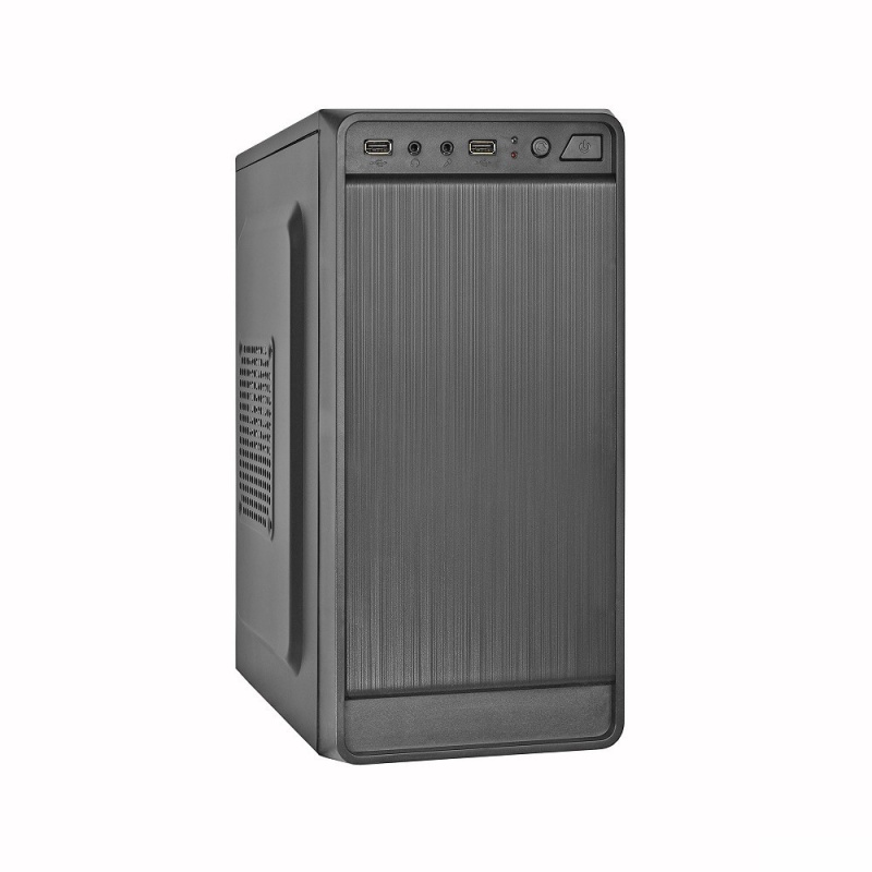 Exegate EX283122RUS Корпус Minitower ExeGate BAA-108 Black  mATX  <без БП>  2*USB  Audio